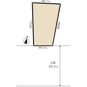 Compartment figure. Land price 42,800,000 yen, Land area 58.81 sq m