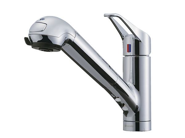Kitchen.  [Water purifier integrated faucet] Sharp line is beautiful water purifier integrated faucet. Raw water and water purification, DC and showers will be switched with one push. Shower head is a pull-out, Convenient to clean in the sink.
