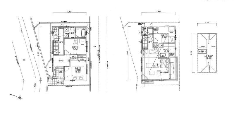 Floor plan. 83,200,000 yen, 3LDK, Land area 78.67 sq m , Building area 92.73 sq m