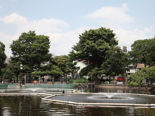 Surrounding environment. Shimizu pond park (about 490m ・ 7-minute walk)