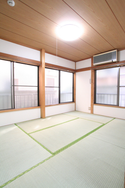 Living and room. Calm Japanese-style space