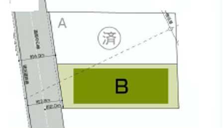 Compartment figure. Land price 46 million yen, Land area 60.82 sq m B compartment