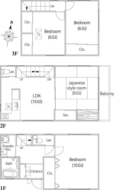 Floor plan. 62,800,000 yen, 4LDK, Land area 88.69 sq m , Building area 100.19 sq m