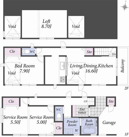 Floor plan A Building