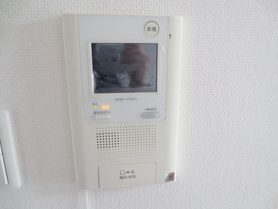 Security. TV monitor with intercom