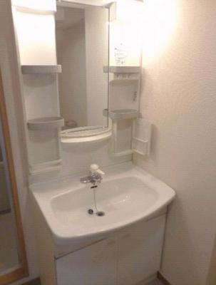 Washroom. With separate wash basin