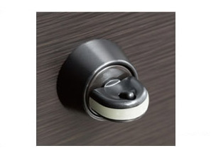 Security.  [Crime prevention thumb turn] To prevent thumb turning using an instrument from outside the front door, It has adopted the unlocking knob on the system to turn Squeeze the switch button. (Same specifications)