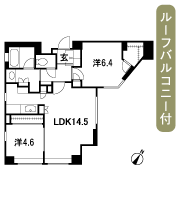 Floor: 2LDK, occupied area: 60.46 sq m, Price: 59,700,000 yen, now on sale