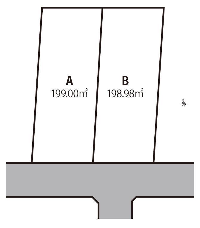 Compartment figure. Land price 178 million yen, Land area 199 sq m