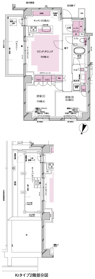 Floor: 2LDK + SIC, the occupied area: 64.68 sq m, Price: 63,800,000 yen, now on sale