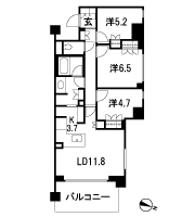 Floor: 3LDK, occupied area: 76.04 sq m, Price: 69,800,000 yen, now on sale