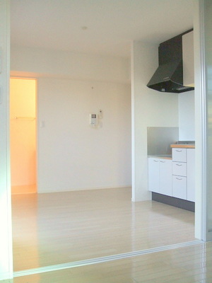 Living and room. Interior of all flooring
