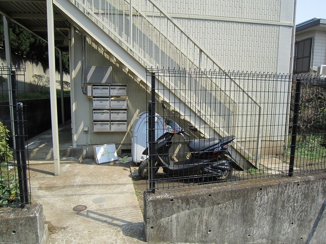 Entrance. Building entrance