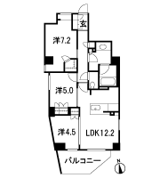 Floor: 3LDK + WIC, the occupied area: 68.42 sq m, Price: 68,300,000 yen, now on sale