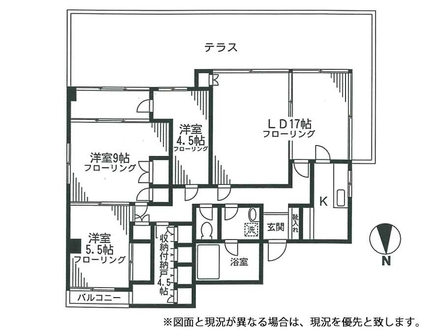 Floor plan. 3LDK + S (storeroom), Price 39,800,000 yen, Footprint 102 sq m