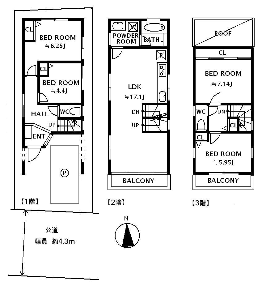 Building plan example (floor plan). Reference price 20.1 million yen, Building area 107.60 sq m