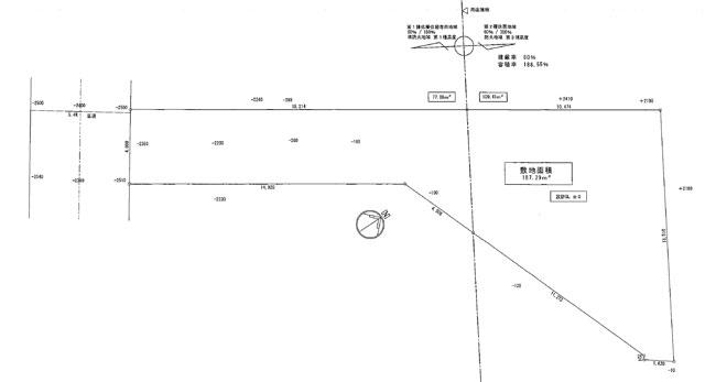 Compartment figure. Land price 88,500,000 yen, Land area 187.29 sq m