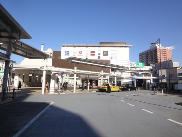 station. 1200m until Musashikoyama