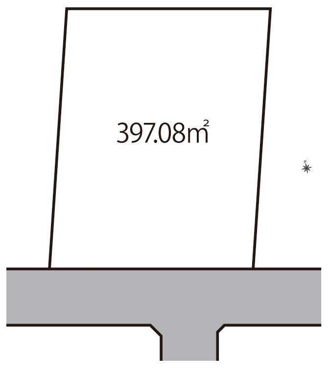 Compartment figure. Land price 360 ​​million yen, Land area 397.98 sq m