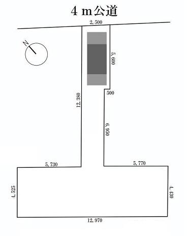 Compartment figure. Land price 44,800,000 yen, Land area 88.01 sq m