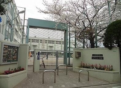 Primary school. 196m up to elementary school, Meguro-ku, Tachihara cho