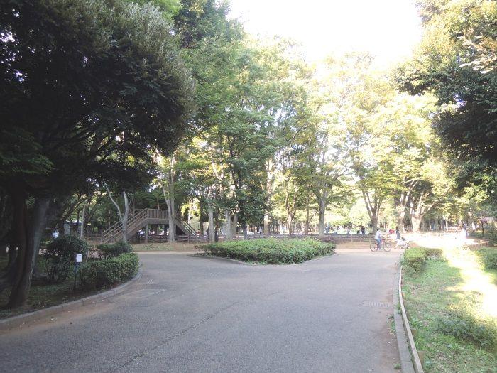 park. 1129m caption to Setagaya park