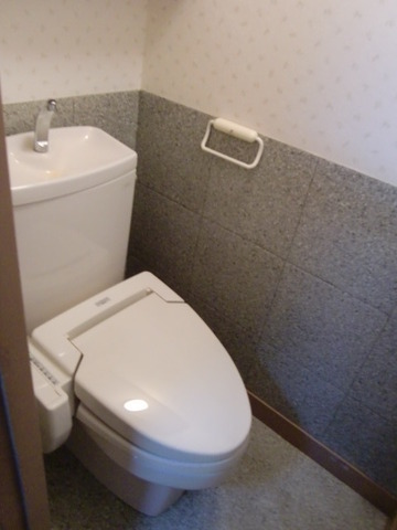 Toilet. With Washlet