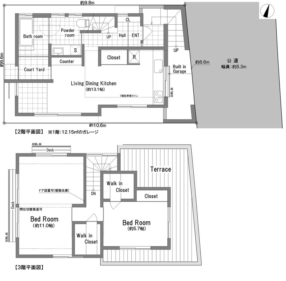 Floor plan. 51,900,000 yen, 2LDK, Land area 67.06 sq m , Building area 89.91 sq m