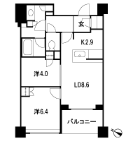 Floor: 2LDK + SIC, the occupied area: 53.29 sq m, Price: 45,400,000 yen ・ 46,500,000 yen, now on sale