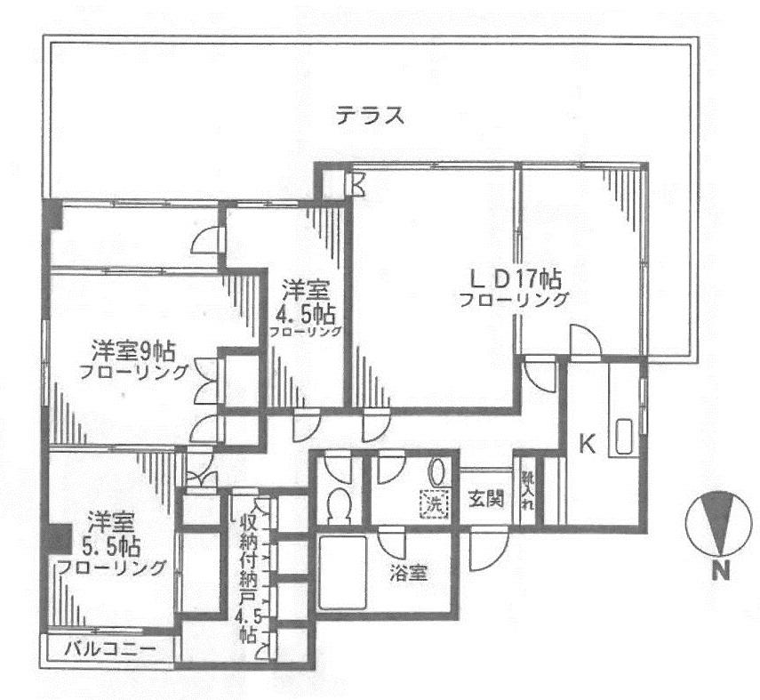 Floor plan. 3LDK + S (storeroom), Price 39,800,000 yen, Footprint 102 sq m