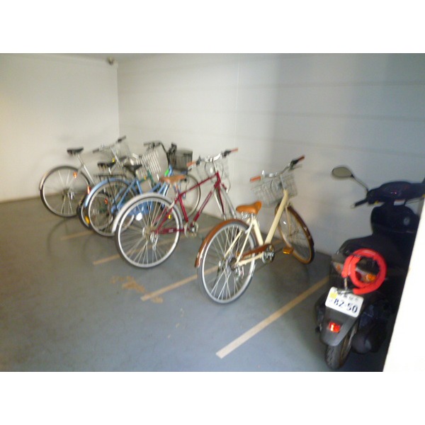 Other common areas. Bicycle-parking space