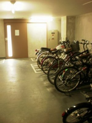 Other common areas. Bicycle-parking space