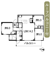Floor: 3LDK + WIC + SIC + RB, the occupied area: 66.76 sq m, Price: TBD