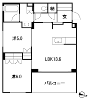 Floor: 2LDK + N + SIC, the occupied area: 56.36 sq m, Price: TBD
