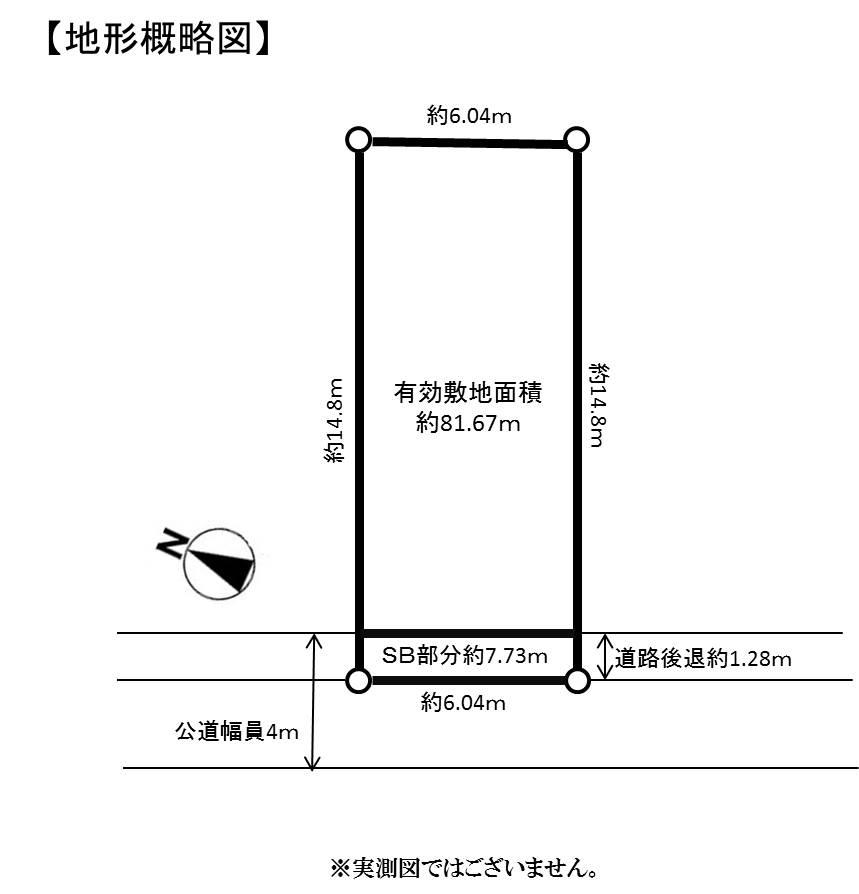 Compartment figure. Land price 67 million yen, Land area 89.4 sq m