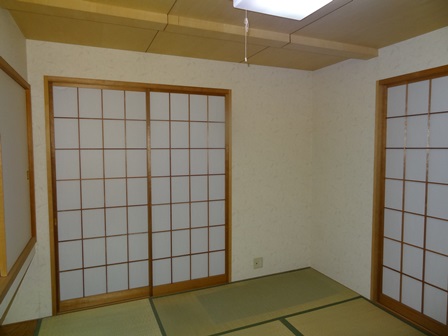 Living and room. Is a Japanese-style room of calm atmosphere. 