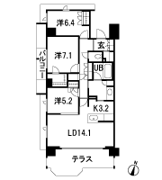 Floor: 3LDK + N + WIC + SIC, the area occupied: 85.9 sq m, Price: TBD