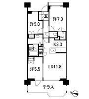 Floor: 3LDK + N + WIC, the occupied area: 71.22 sq m, Price: TBD