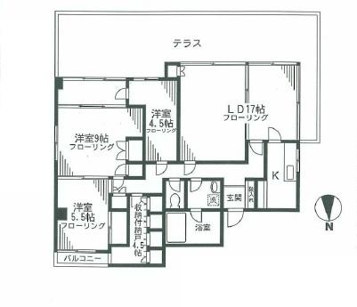 Floor plan. 3LDK, Price 39,800,000 yen, Footprint 102 sq m Yamato Corporation