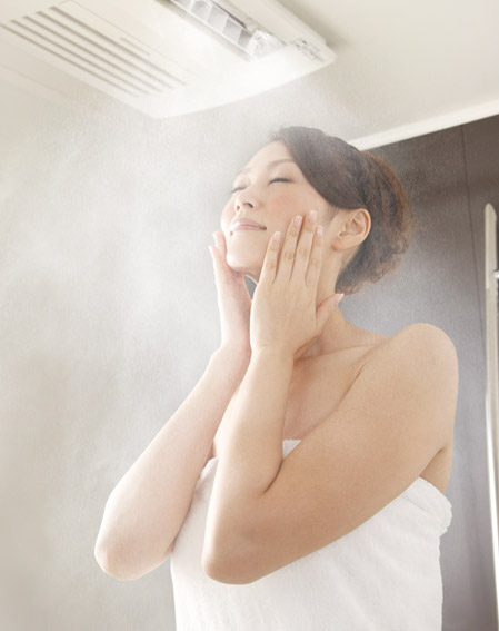 Bathing-wash room.  [Mist sauna] Not only increase the comfort, Moisture retention ・ Beauty ・ Fatigue recovery, etc., After that combines a variety of functions, Standard equipped with a mist sauna to allow efficient refresh. (Same specifications)