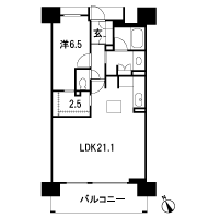 Floor: 1LDK + MC, occupied area: 63.16 sq m