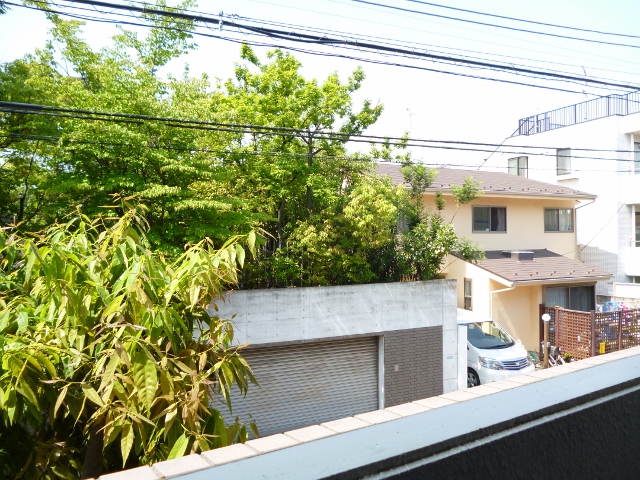 View. A quiet residential area