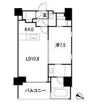 Floor: 1LD ・ K + WIC + SIC, the occupied area: 56.66 sq m, price: 74 million yen, currently on sale