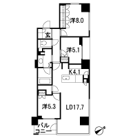 Floor: 3LDK + Storage, occupied area: 88.61 sq m, Price: 121 million yen, currently on sale