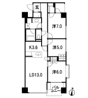 Floor: 3LDK + WiC + SiC, the area occupied: 78.91 sq m, Price: 94,700,000 yen, now on sale