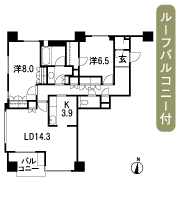 Floor: 2LDK + WiC + SiC, the area occupied: 83.01 sq m, Price: 100 million 11.8 million yen, currently on sale