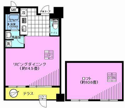 Floor plan. Price 39,800,000 yen, Occupied area 40.34 sq m