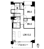 Floor: 1LDK + S + WIC (206) / 2LDK + WIC (306), the occupied area: 57.69 sq m, Price: 56,800,000 yen, now on sale
