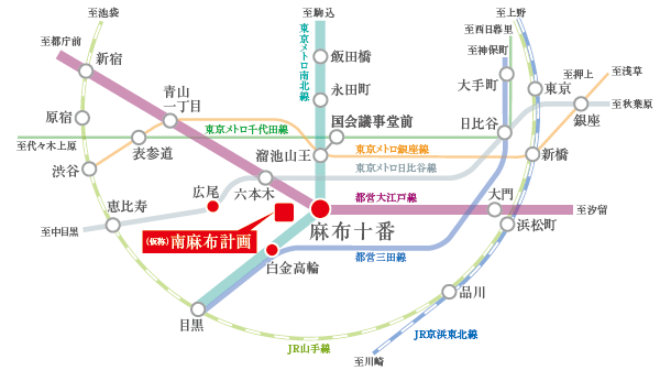 Surrounding environment. 3 station 4 location highly convenient that route can be used. You can smooth access to the city each district. (route map ※ Some routes ・ An excerpt of the station, etc. have been notation)