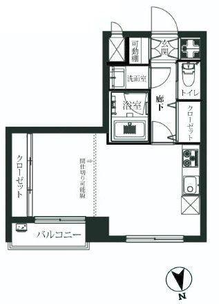 Floor plan. Price 26,800,000 yen, Occupied area 30.53 sq m , Balcony area 5.4 sq m